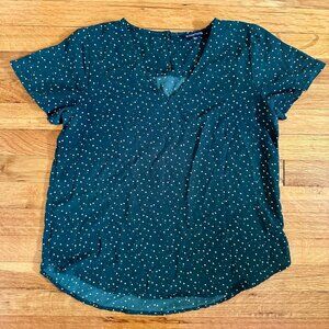 41 Hawthorn V-Neck Flutter Sleeve Blouse